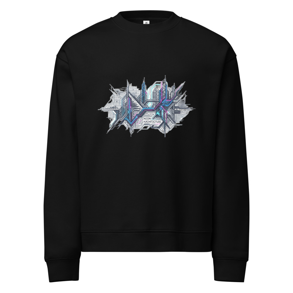 Neon Architecture — Sweat/T-shirt streetwear développeur